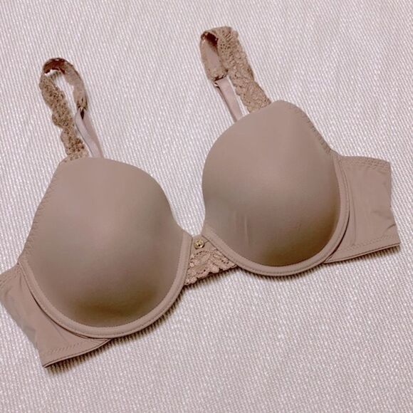 NATORI Underwire bra lace detail on adjustable straps NWOT women size 34C